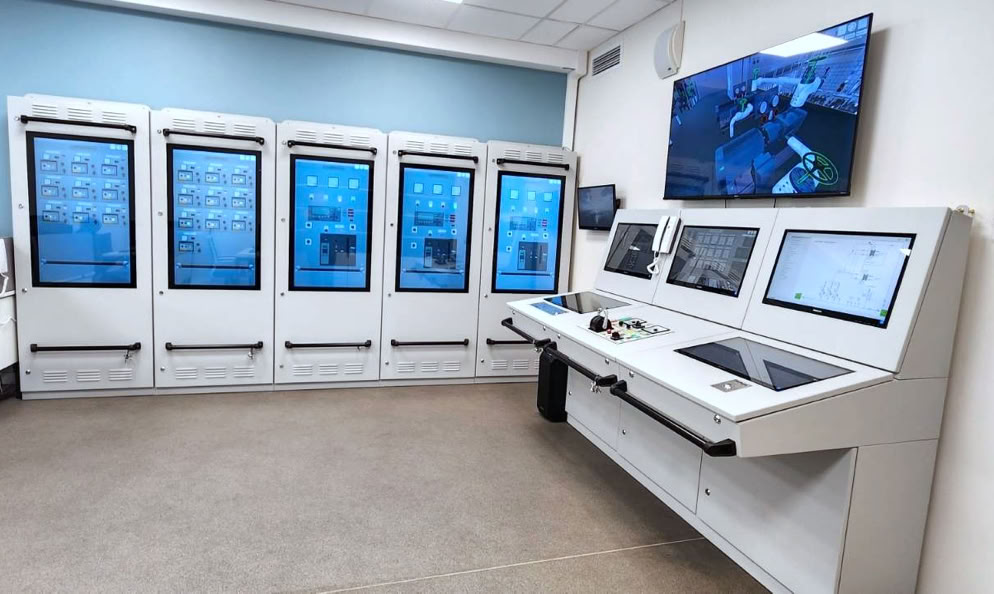 Full mission Engine room simulator, ERS.