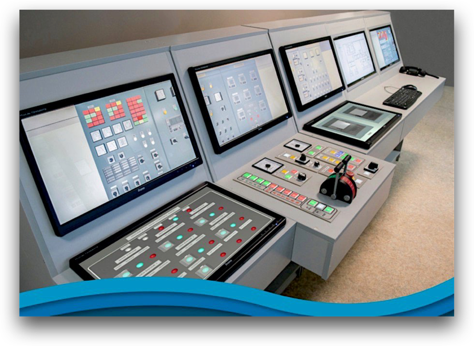 Full mission Engine room simulator.