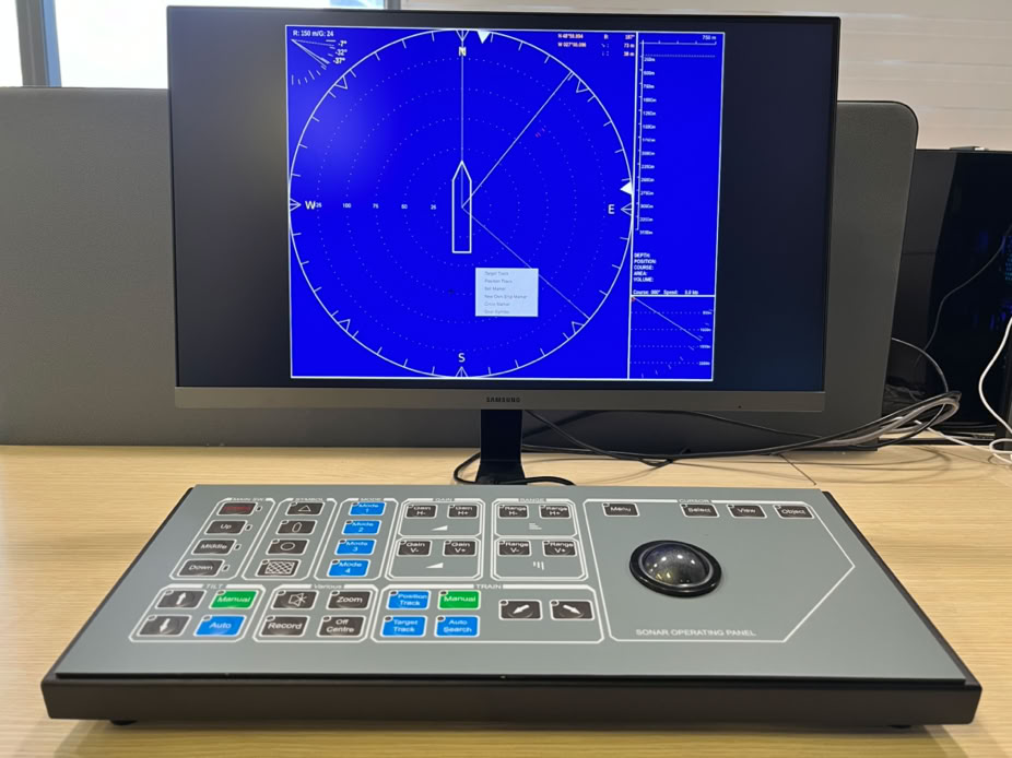 SIMRAD omni dorectional sonar.